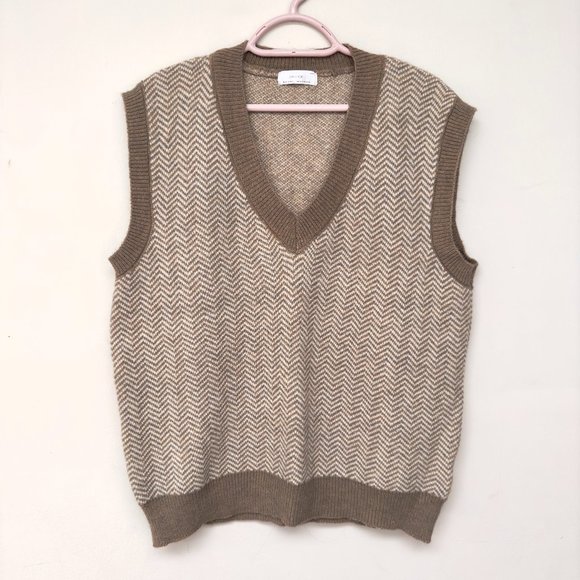 OAK + FORT Sweater Vest - Picture 1 of 3